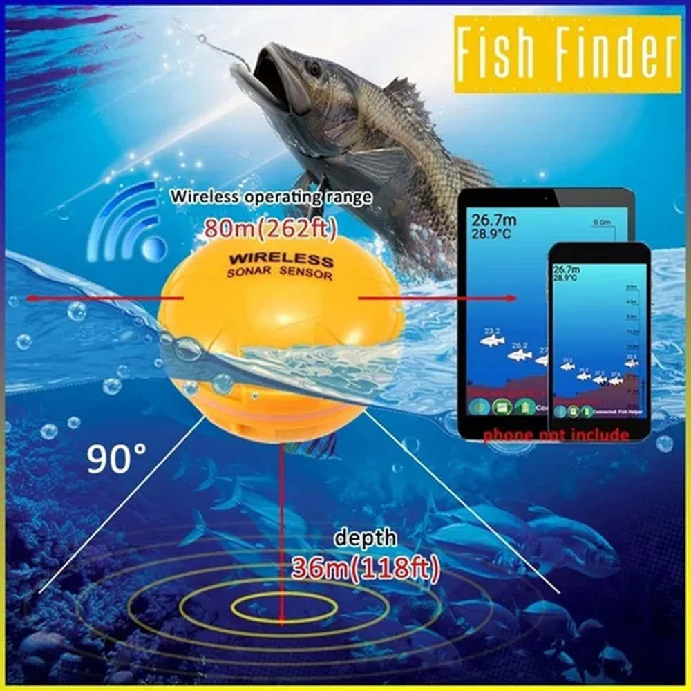 PUPOPAN 100M Brand New Smart P - Fish Finder Gps recensione e prezzo